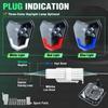 PowerZone Motorcycle Headlight Headlamp Head Light Supermoto Fairing For KTM EXC SXF MX Dirt Bike Enduro Headlight Black