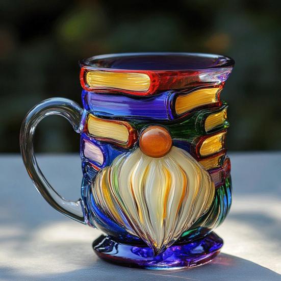 Кружка-книга с 3D-росписью Yousheng для горячих и холодных напитков 300 мл, штабелируемая чашка-книга, подарки для читателей, писателей, библиотекарей