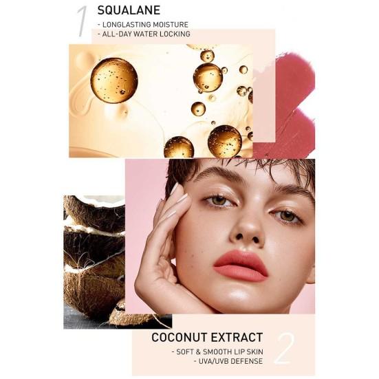 STAGENIUS Матовая Увлажняющая Стойкая Нелипкая Помада Блеск для Губ Косметика