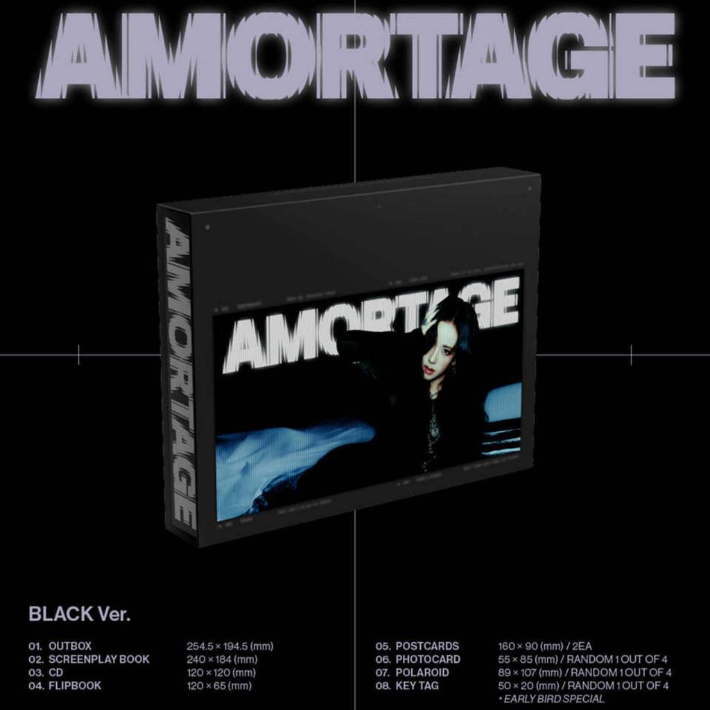 JISOO (Blackpink) - AMORTAGE / Мини-альбом / ЭКСКЛЮЗИВНОЕ ИЗДАНИЕ