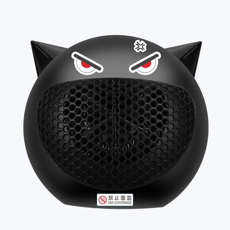 Net Red New Favorite Authentic Little Devil Heating Anti-cold Household Mini Air Heater Overheating Protection Heater DIY