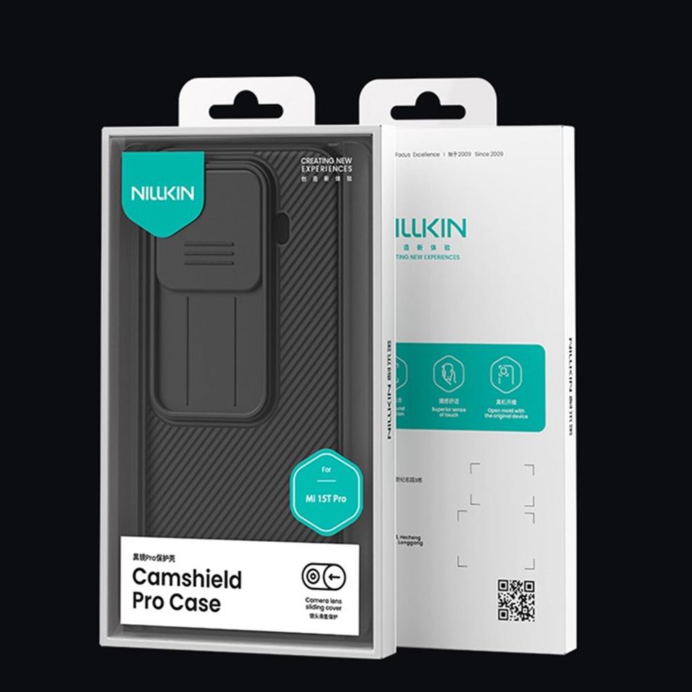 NILLKIN case for Xiaomi 15T Pro, Camshield Pro, black