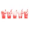 5Pcs 1:12 Dollhouse Miniature Sundae Ice Cream Cup Milk Tea Drink Decor Toy