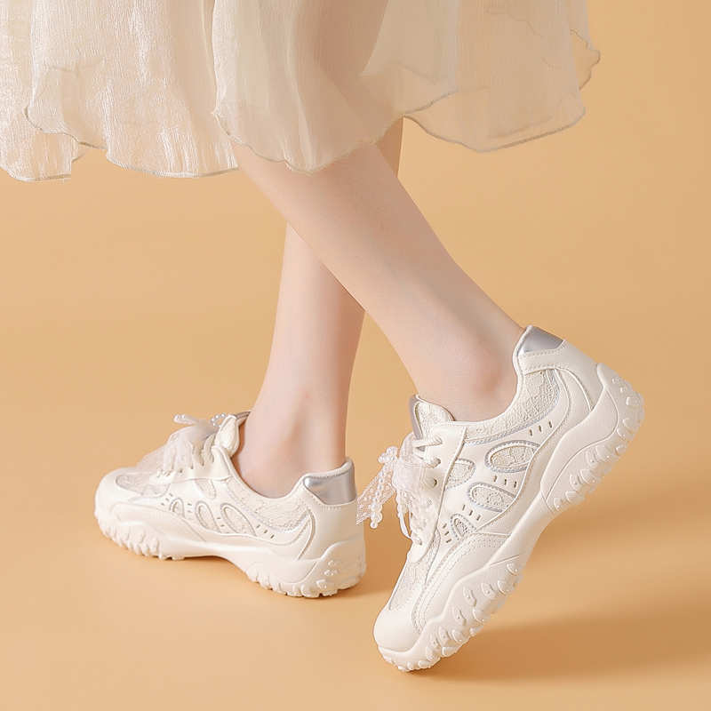 Fashion Slip-resistant Outdoor Tenisse For Women Golf Sneakers For Lady Brown Women's Shoes Sports Special Festival Global Brands