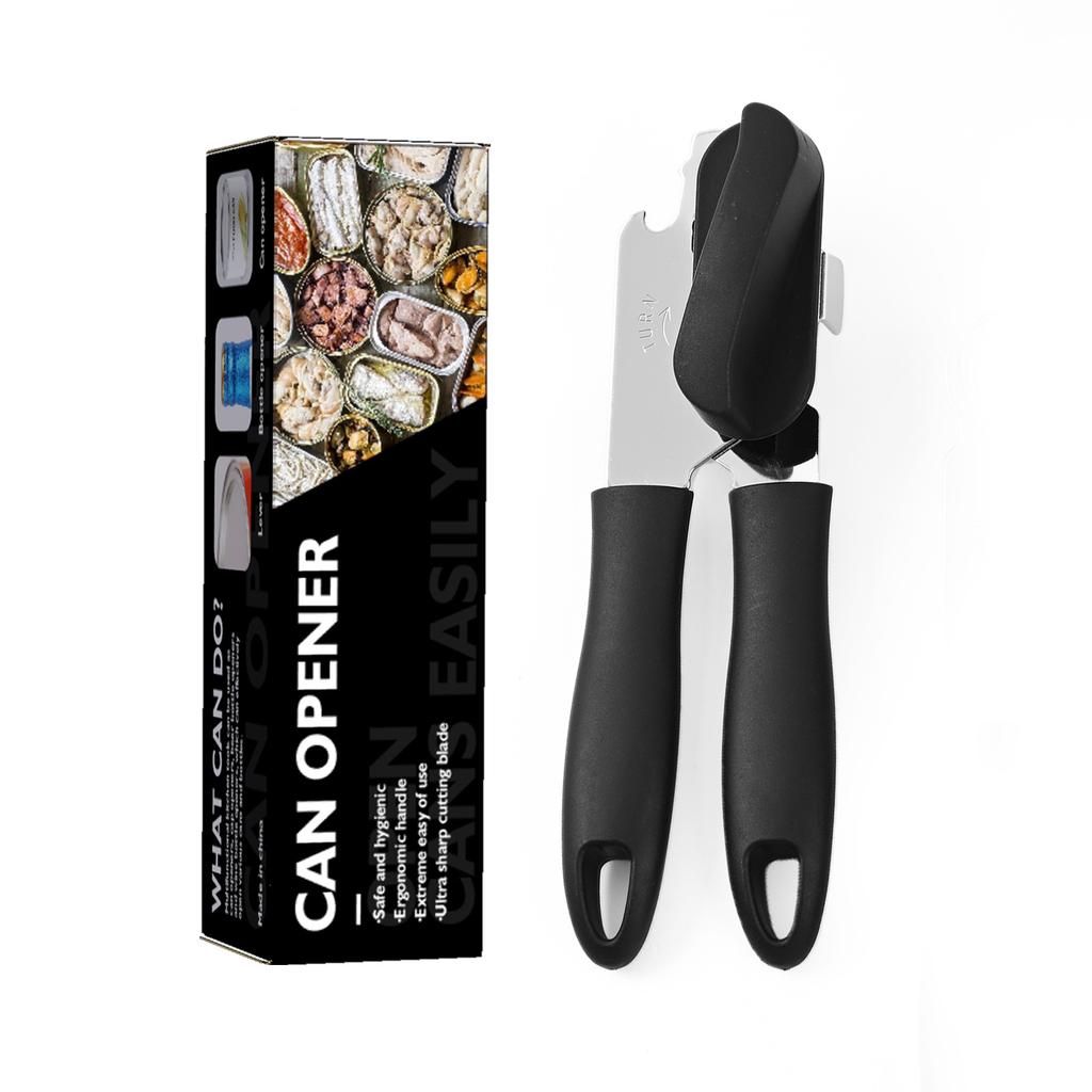 Cross-border explosive can opener wholesale multifunctional stainless steel canning knife kitchen artifact gadget manual bottle opener