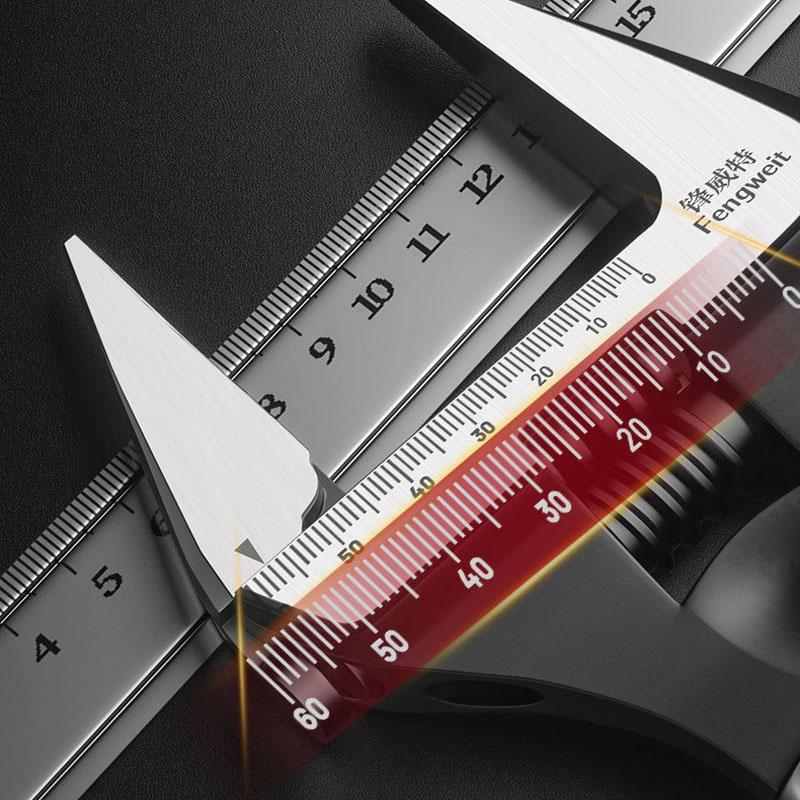 Разводной ключ универсальный гаечный ключ 6" 8" 10" 12" многофункциональный профессиональный большой открытый гаечный ключ ремонтные инструменты