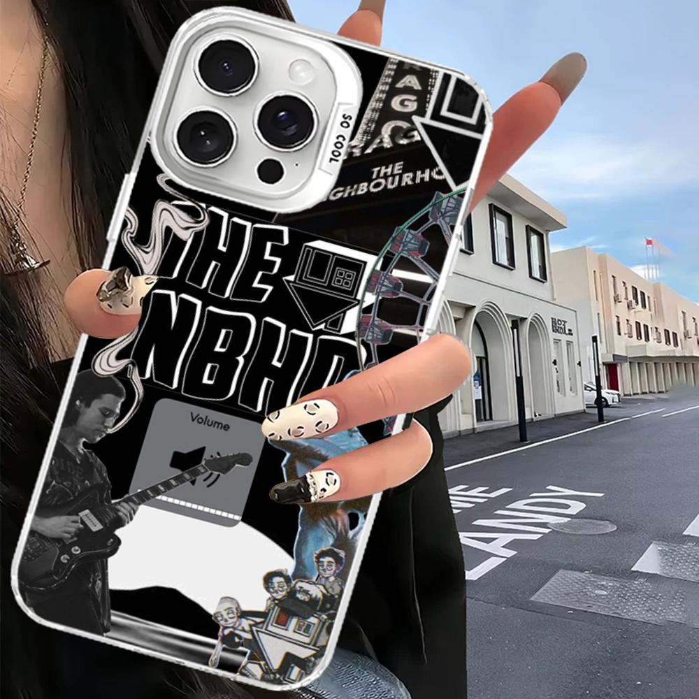 Чехол для телефона The Neighbourhood Band для iPhone 16 15 14 13 12 11 Pro Max X XR XSMAX 8 7 Plus Матовый противоударный задний чехол