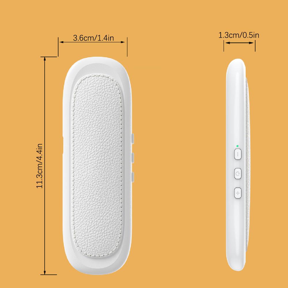 Мини Bluetooth-динамик костной проводимости Помощь для сна Беспроводная звуковая панель Под подушку Стерео Музыкальный плеер MP3 с картой TF Заснуть