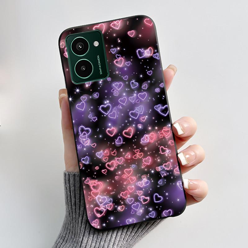 Мягкий чехол из ТПУ для Nokia HMD Pulse Pro Pulse+ Plus, роскошный, милый, с кроликом, смешной, черный силиконовый, защитная задняя крышка, чехол для телефона