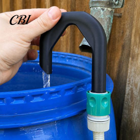 Quick Connect Water Pipe Attachment Gardening Hose Filling Hook, 3D Printed Connector Yard Irrigation Supply Hook for Pool, Pond, Outdoor Barrels Pool