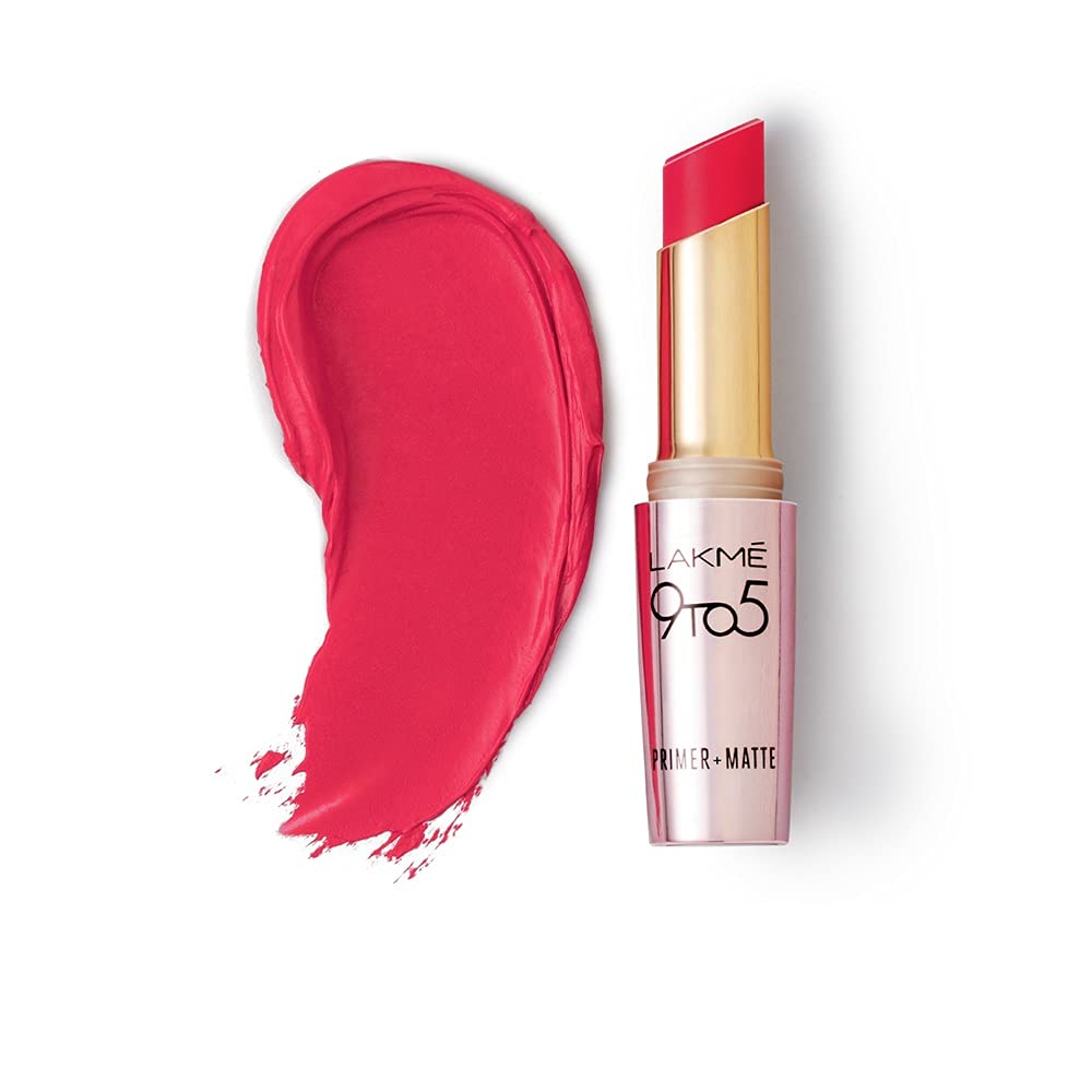 LAKMÉ 9 to 5 Primer + Matte Lip Color Matte Finish