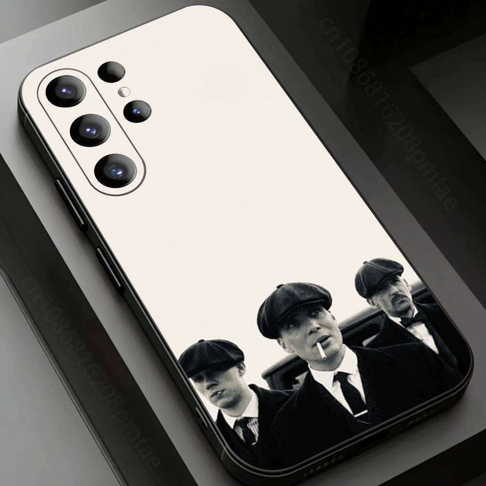 Крутой чехол для телефона P-Peaky B-Blinders для Samsung Galaxy S24,25,26,23 22,21,S20 Plus Ultra FE мягкие чехлы fundas