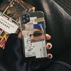 Креативный чехол для мобильного телефона Creative Tag IPhone 16 Apple 14pro 11 Прозрачный Xs Подходит для MAX Расписной 12 Модный бренд 15 Мягкий