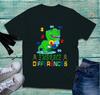 Embrace Differences TShirt Dinosaur Puzzle Dino Disability Autism Awareness Top