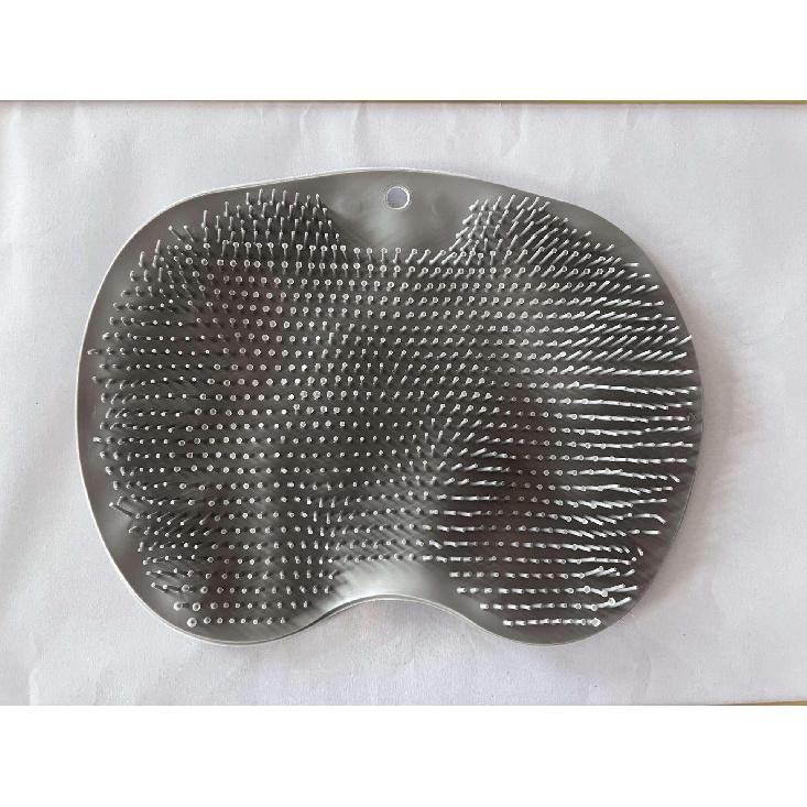 Многофункциональный нескользящий коврик для ванной с функцией скрабирования ног и спины, удаления омертвевшей кожи и большими присосками