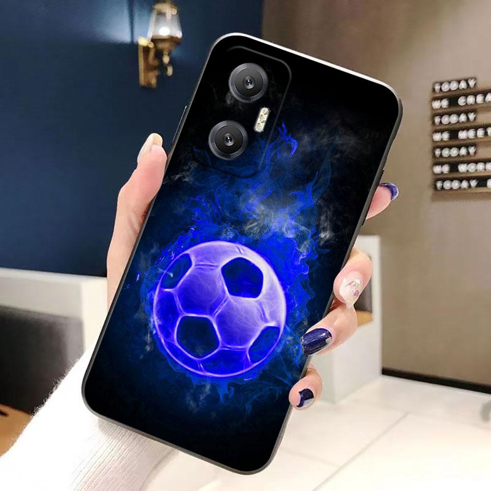 Чехол для телефона с футбольным мячом для Infinix HOT 60 50 10 10I 10S 11 12 12I 20I 20S 30I ZERO X 20 30 40 Силиконовый чехол