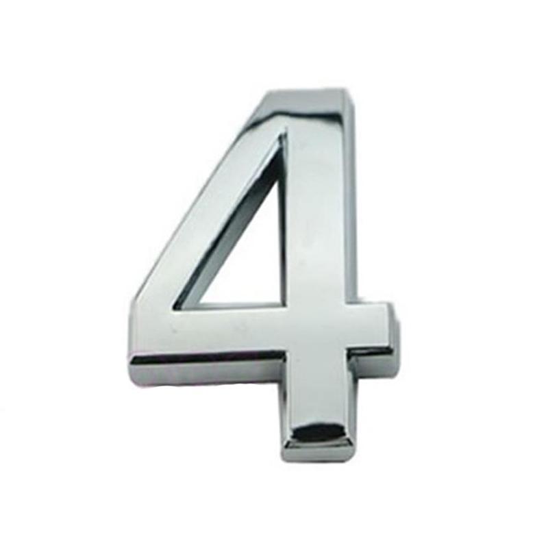 1 шт. 3D самоклеящаяся табличка с номером двери номер дома цифра квартира отель офис дверь адрес улица номер наклейки пластина знак