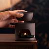 Essential Oil Burner Candle Aroma Diffuser Desk Decor Scented Tealight Holder for Patio