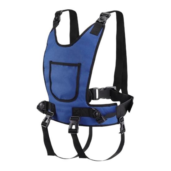 Wheelchair Harness for Adults Adjustable Straps Prevent Sliding Padded Vest Restraint Torso Support Harness Wheelchair Safety Seat Belt