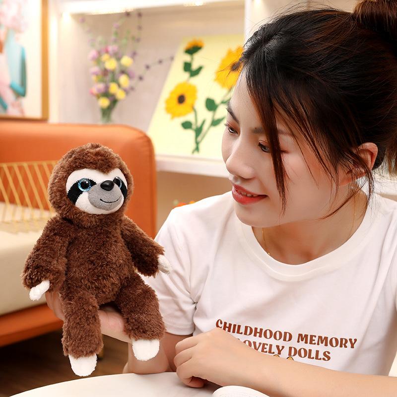 17 Lovely Plush Sloth Plush Toys Stuffed Soft Animal Sloth Dolls Kawaii Toy Nice Birthday Christmas Gifts