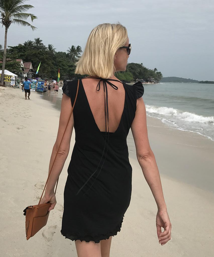 Blanda Backless Onepiece-Vlmwo10Bk