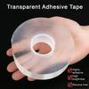 Yousheng 1 Roll 300CM Nanometer Tape Waterproof Double Sided Heavy Duty Strong Adhesive Tape Removable Traceless Multipurpose Clear Mounting Tape