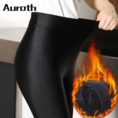 Леггинсы больших размеров, женские теплые колготки, зимние яркие бархатные толстые леггинсы, супер эластичные брюки