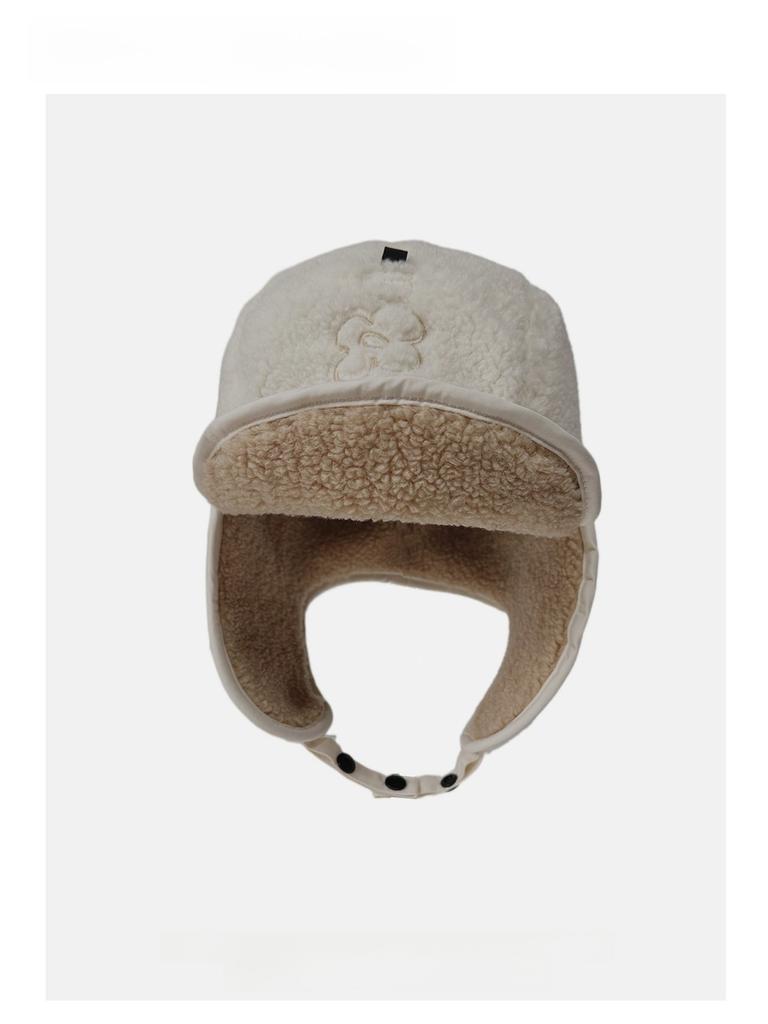 Зимняя пушистая вышитая вельветовая теплая шапка-ушанка для мужчин и женщин, для улицы