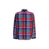 Polo Logo Embroidered Plaid Single-Breasted Long Sleeve Shirt Men Shirts Multicolor 710922319001