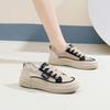 Fashion 2025 Shoes Female Mixed Colors Mesh Women's Vulcanize Shoes Outdoor Breathable Women Sneakers Lace Up Low Heel Casual Shoes