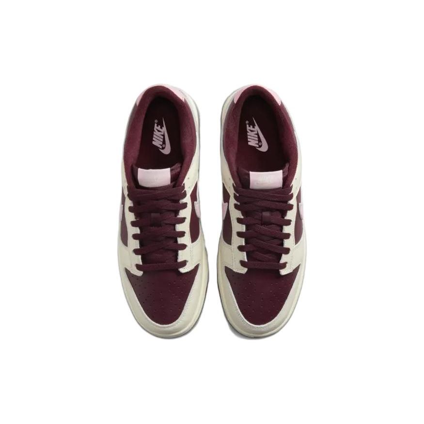 Nike Кроссовки унисекс Dunk Low Premium ко Дню Святого Валентина красные, бледно-слоновой кости, средне-мягко-розовые DR9705-100