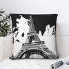 Графическая наволочка-обнимашка «Эйфелева башня», рюкзак, подушки, спальня, сделай сам, с принтом, декоративная наволочка для офисной подушки