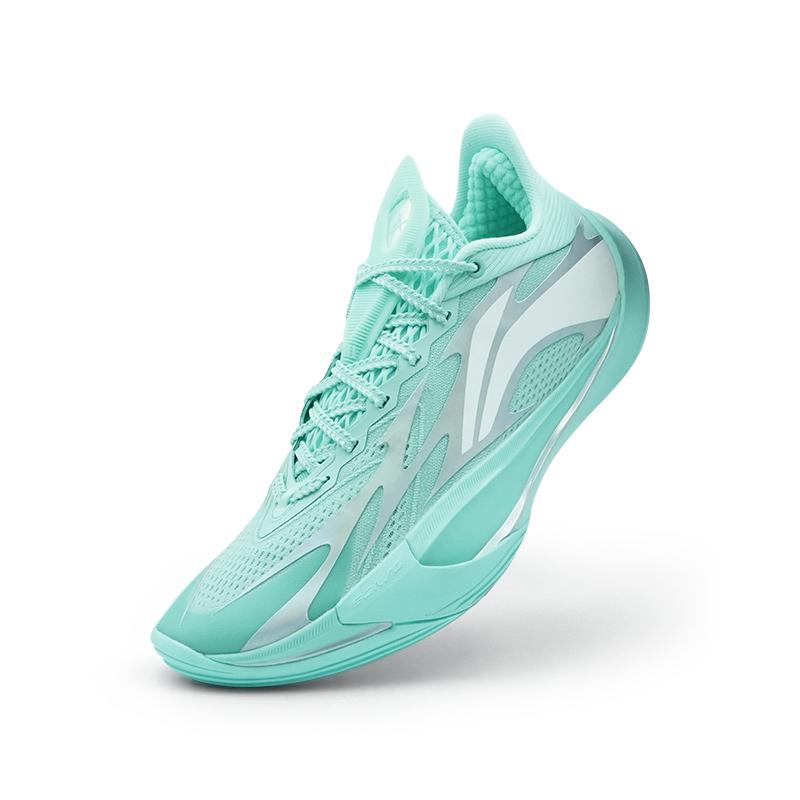 Li Ning Sonic 13v2 Тканевая Амортизация Скользкая Устойчивость к Истиранию Дышащие Упругость Низкий Верх Технология BOOM ABAV075-15