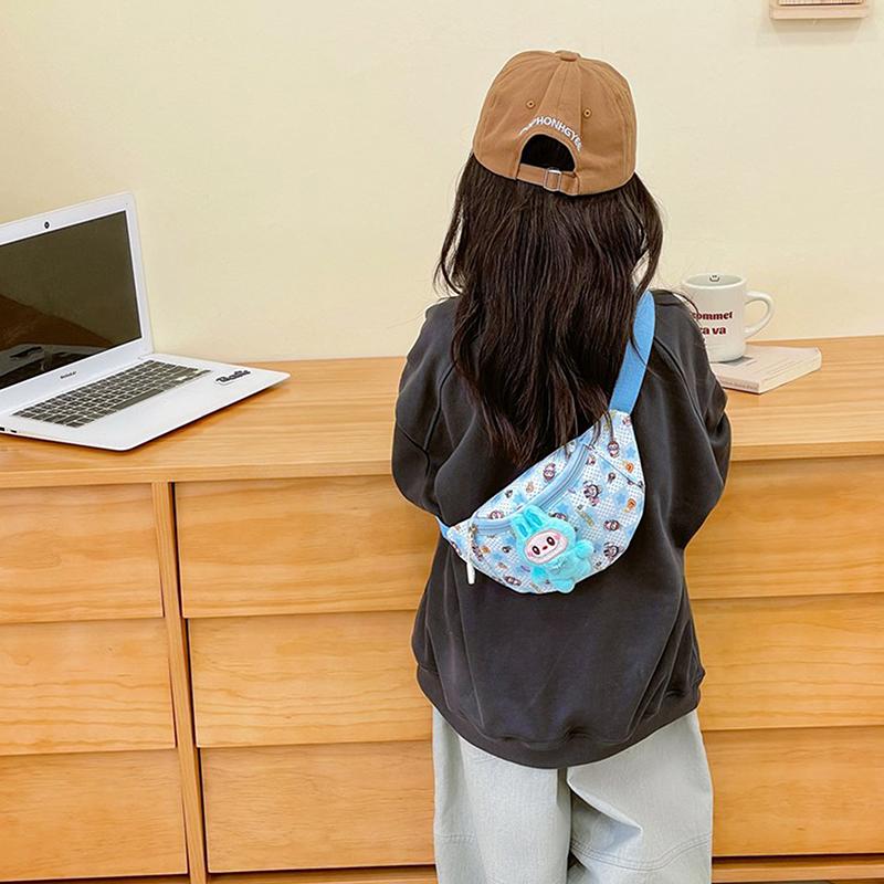 Kawaii сумка через плечо детская нагрудная сумка мультяшный милый рюкзак повседневный дорожный кошелек поясная сумка подарок