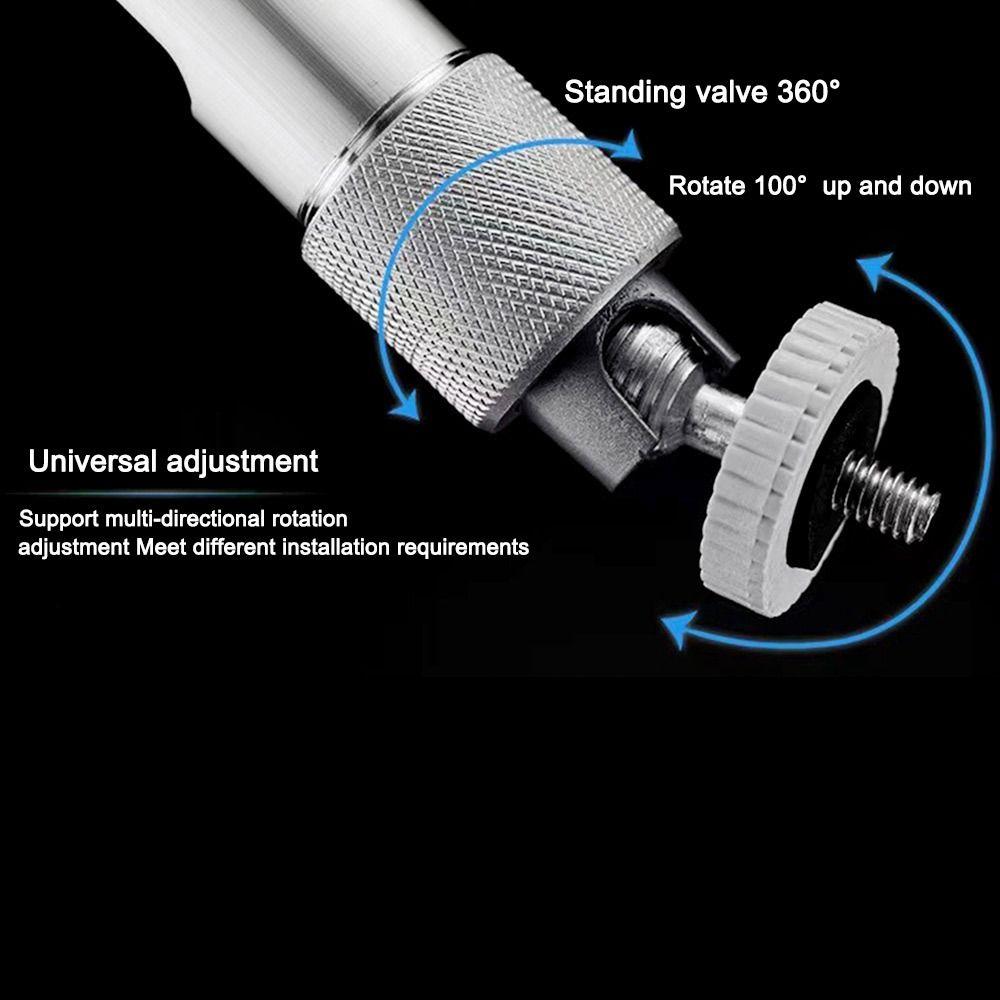 20-40cm Monitor Telescopic Bracket Aluminum Alloy Wall Mounted Stand Extension Monitoring Pole