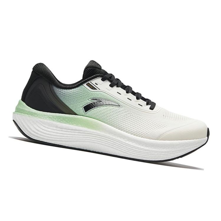 Anta Wanghai Non-Slip Durable Low-Top Nitrogen Technology Running Shoes Men Sneakers Long-Evergreen-Green 912335585-3