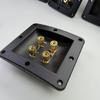 Многополосная wiring box 4 порта Параллельное подключение Высокомощный Терминальная коробка для динамиков Огнестойкая ABS Конструкция