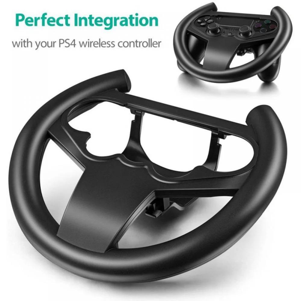 PS4 Gaming Racing Steering Wheel - Gamepad Joypad Grip Controller for Sony Playstation 4 PS4 [Playstation4]