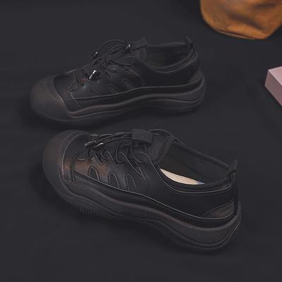 Черные туфли женские мягкие подошвы удобные долго стоять не устают ноги кухонные противоскользящие спортивные кроссовки портативные универсальные черные рабочие туфли