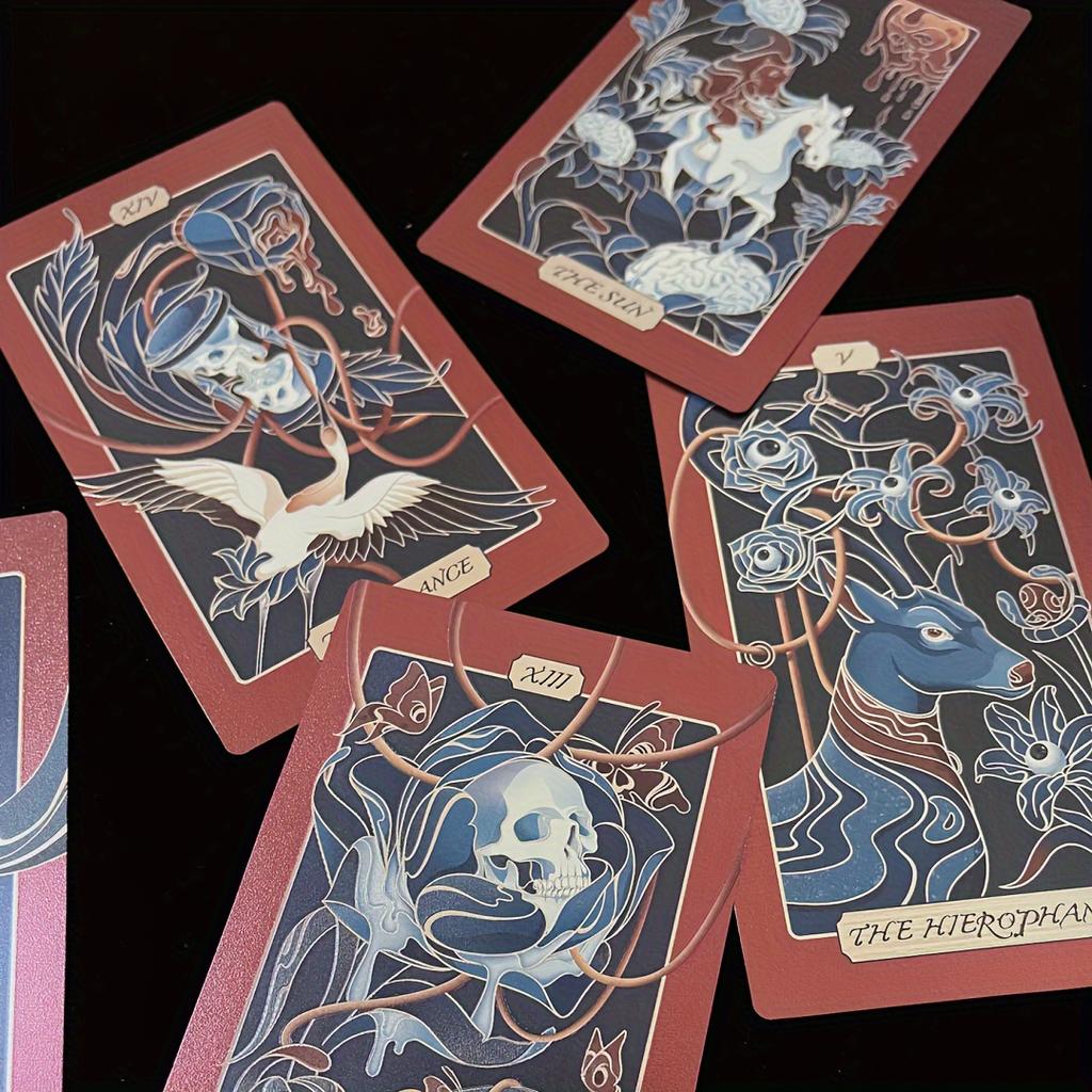 Настольная игра с Untamed Mysteries, размер карты Таро 4,72*2,76 дюйма The Untamed Tarot Unknown Secret Card Tabletop Game