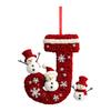 2D 26 Letter  Christmas Ornaments Acrylic Flat Christmas Tree Home Decorations Ornaments