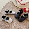 Girls' Fashionable Princess Shoes Baby Girls' Korean Style Leather Shoes Lightweight Mary Jane Shoes