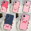 Cartoon Pig Case For Honor Magic 6 Pro 90 70 50 Magic 5 Lite X6 X7 X8 X9 X6a X7a X8a X9a X8b X9b Cover