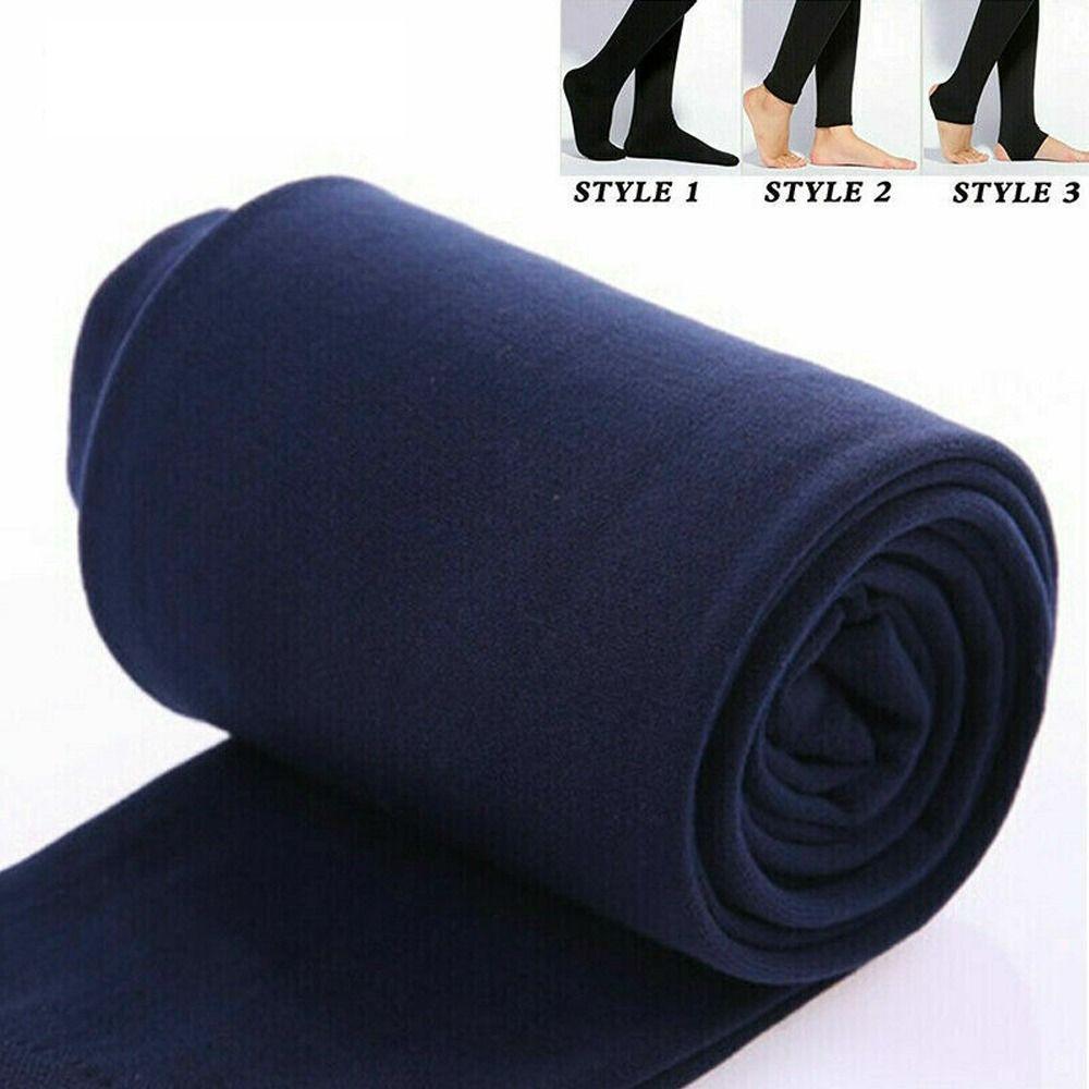 Stretchy Trousers Clothing Accessories Fleece Leggings Full Foot Tights Pants Women's Pantyhose