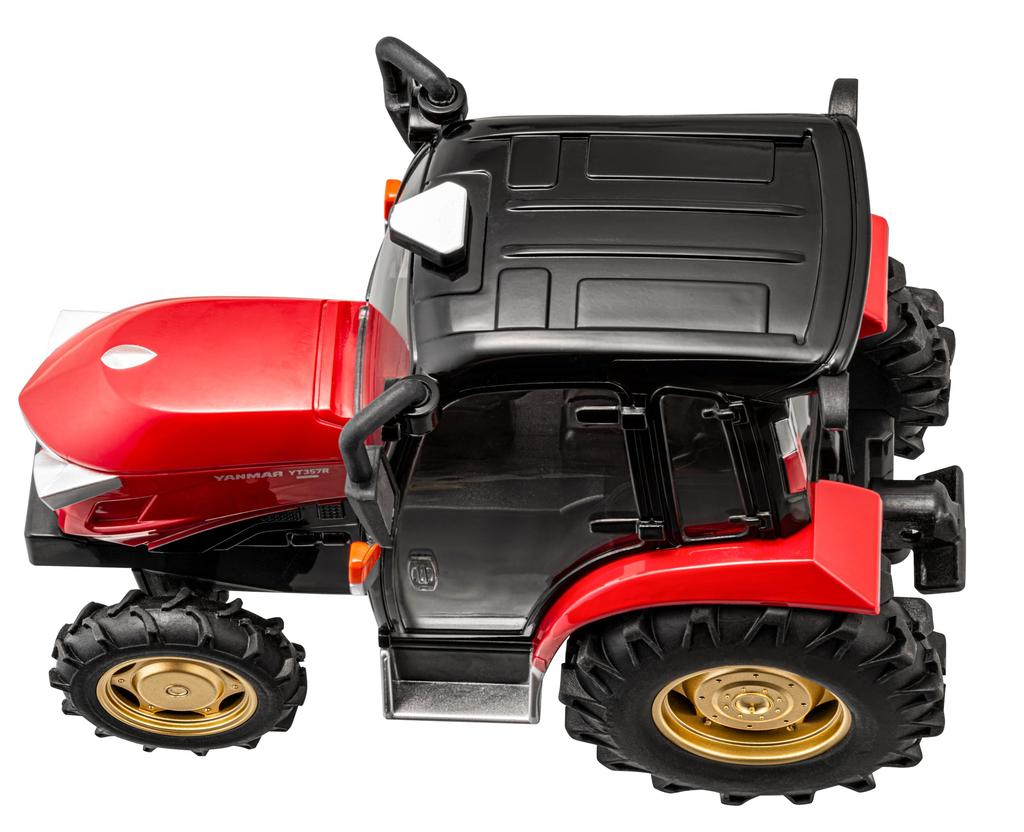 Yanmar YT3 Фрикционный YANMAR Возраст 3 года и Миниатюрная модель Рабочий Хобби Трактор, Трактор, Вверх, Игрушка, Транспортное средство, Интерьер,