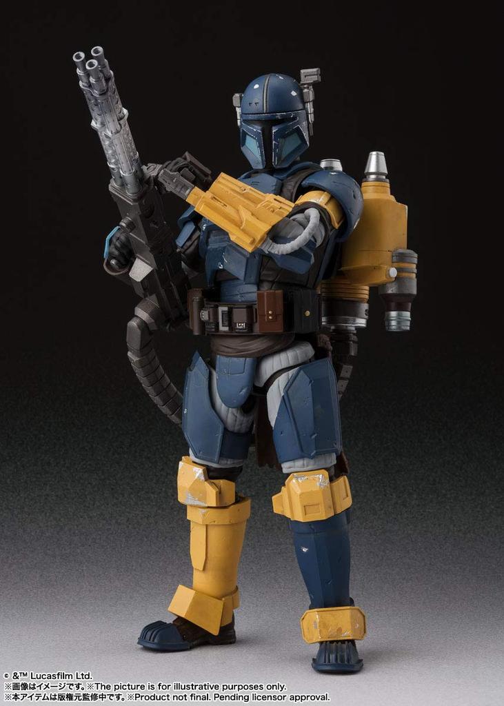 TAMASHII NATIONS Звездные войны Тяжелая пехота Мандалорец SHFiguarts (ЗВЕЗДНЫЕ ВОЙНЫМандалорец)