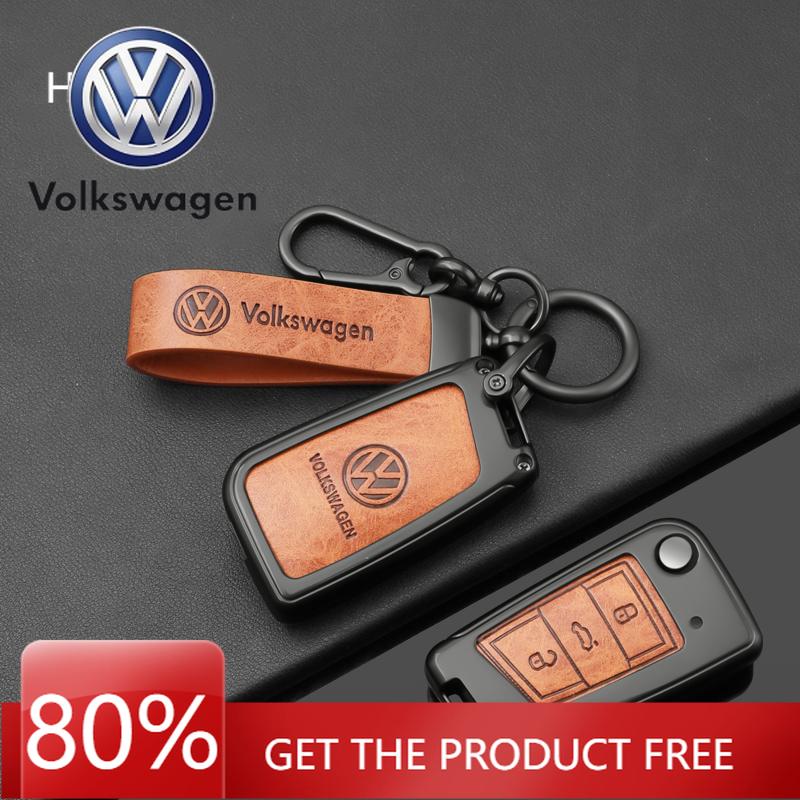 Для VOLKSWAGEN Модный чехол-брелок из цинкового сплава для ключа автомобиля, полный чехол-брелок для VW Volkswagen Golf 7 MK7 Tiguan MK2 Для SEAT Ateca Leon FR 2 I