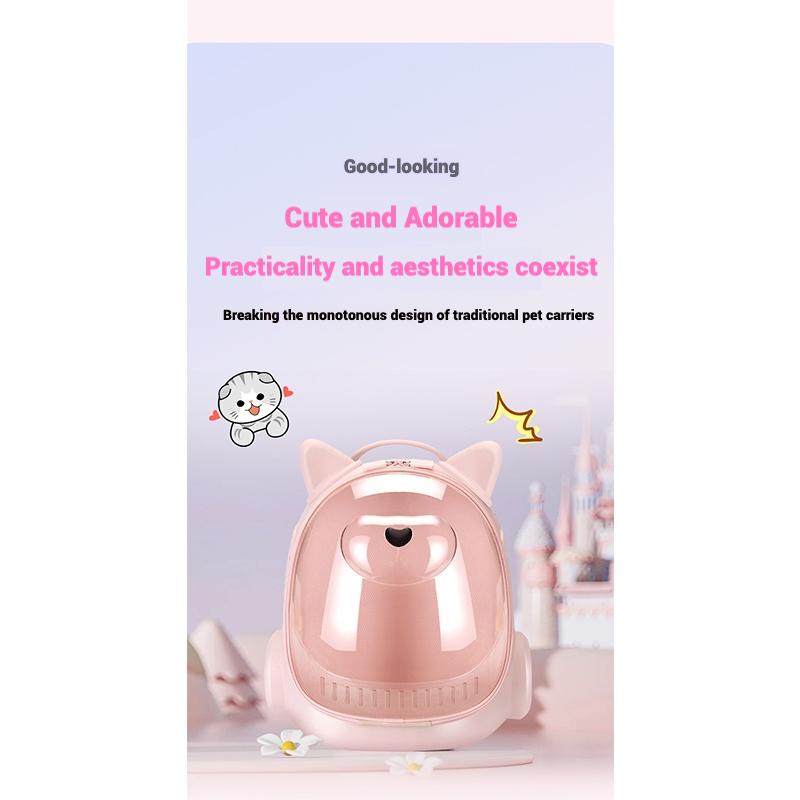 Сумка для кошки переносной рюкзак для кошки рюкзак-капсула космический рюкзак школьный рюкзак для кошки сумка для питомца большой вместимости для прогулок с кошкой
