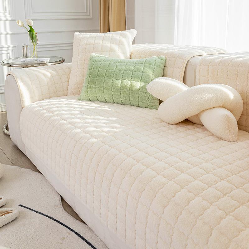 Sofa Cushion Four Seasons Universal Simple Modern Non-Slip Cushion Universal Light Luxury Non-Slip Cushion Sofa Cover