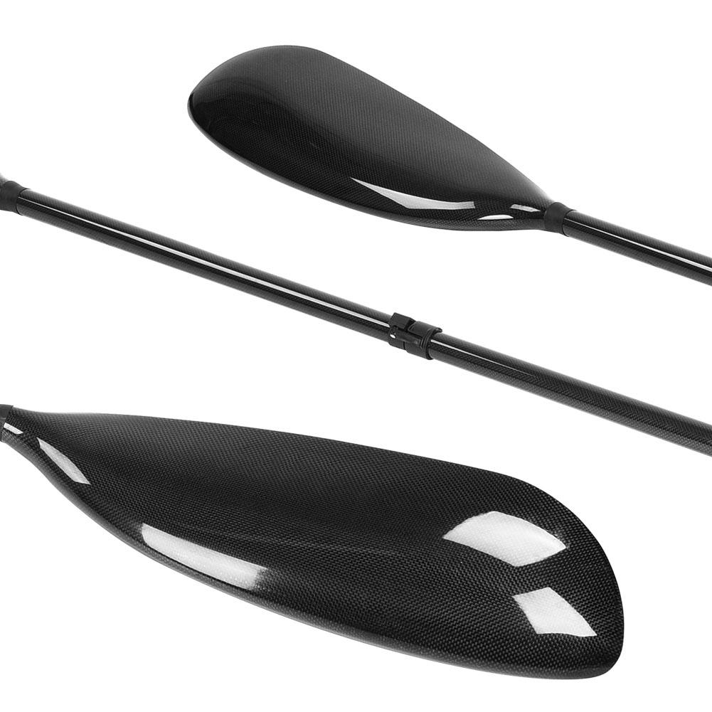 Профессиональное прочное портативное весло из углеродного волокна с регулируемой оболочкой для рыбалки на байдарках и каноэ